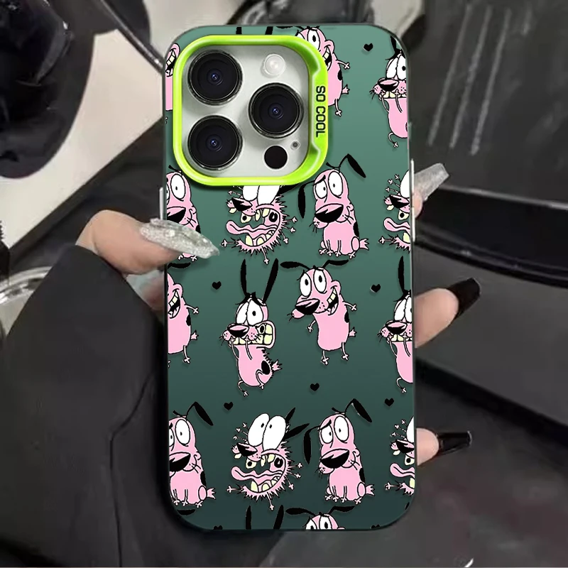 Courage the Cowardly Dog Themed Phone Case