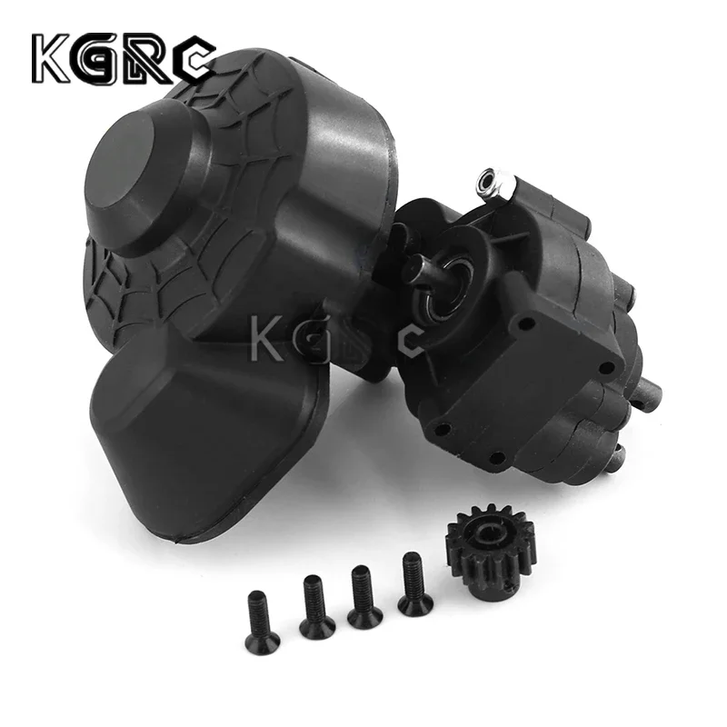 

Plastic Complete Center Gearbox Transmission Box with Gear for 1/10 RC Crawler Car Axial SCX10 II 90046 Upgrade Parts