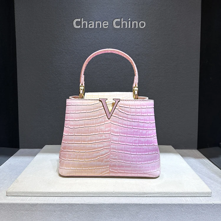 louis vuitton pink and purple gradient tote