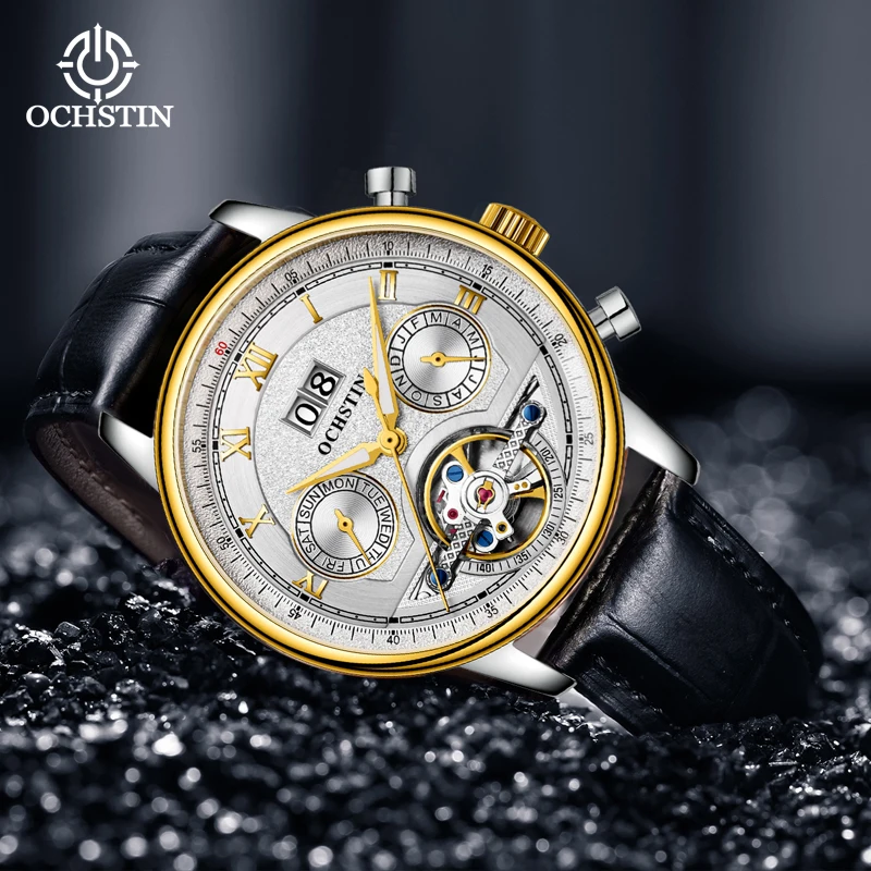 ochstin2024 new masterpiece craftsman series fashion gorgeous Shanghai flywheel mechanical movement men's mechanical watches