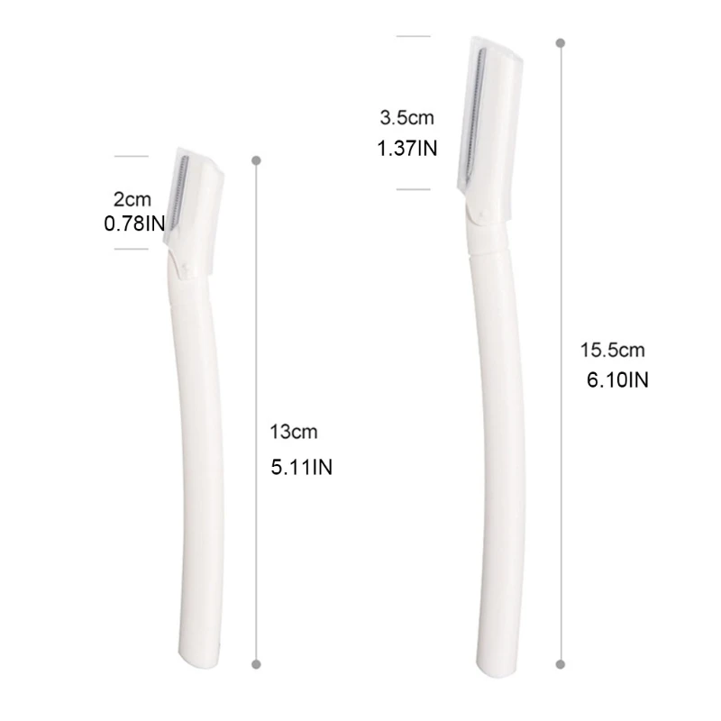 Dermaplane Razor for Women Face,Professional Dermaplaning Tool,Facial Razor, Peach Fuzz and Hair Removal Eyebrow Razors 6