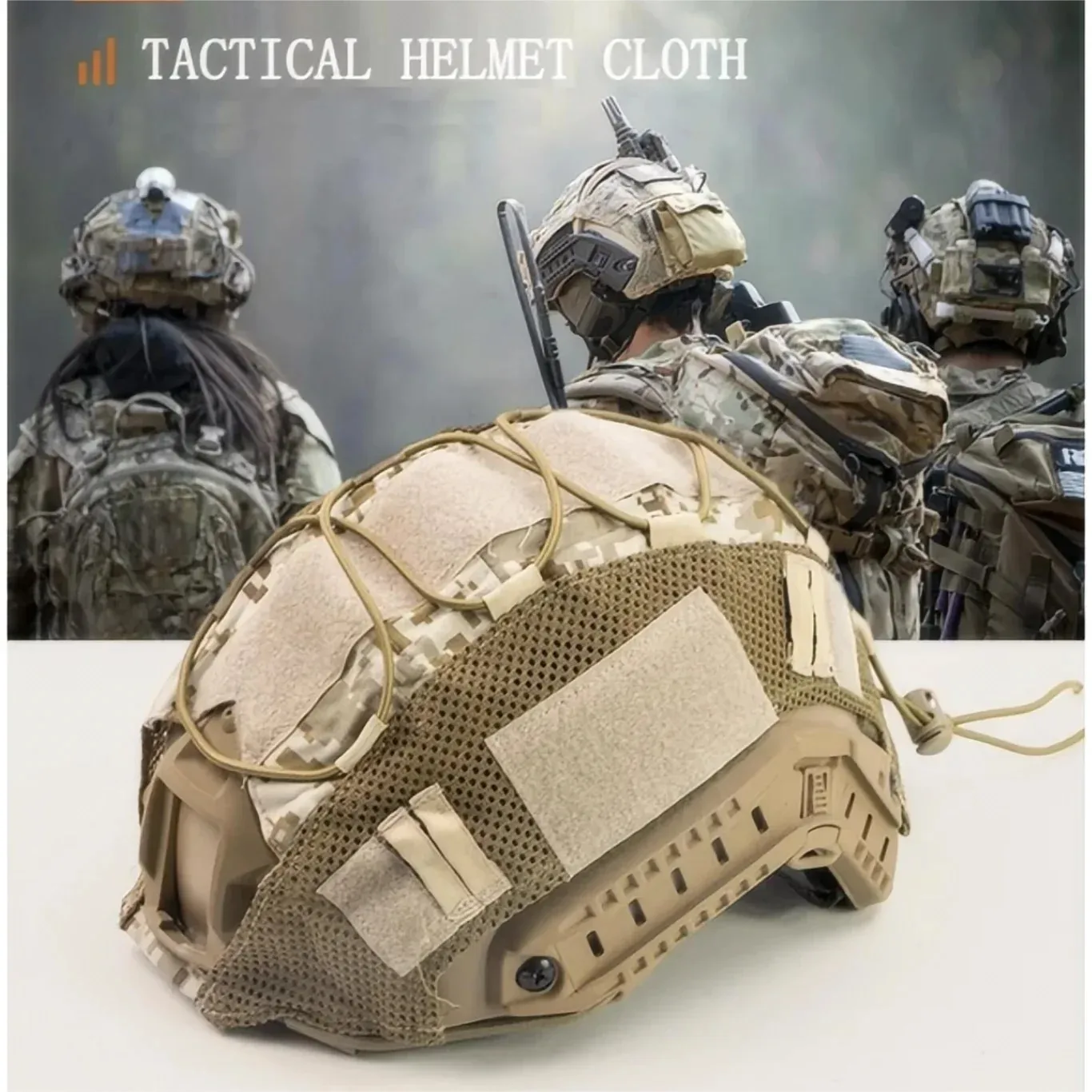 Nylon Combat Helmet Cover for Hunting Airsoft Tactical Headgear