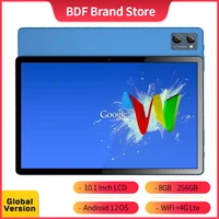 BDF Y7 Max Android 12 Tablet 10.1 Inch HD+ 90Hz Display TÜV Rheinland Octa Core Cpu 8GB RAM 256GB ROM 8000mAh 18W 4G LTE Tab 1