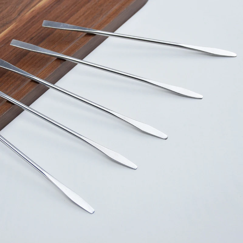 Stainless Steel Dual Heads Makeup Toner Spatula Mixing Stick Foundation Cream Mixing Tool 1/2/3/5Pcs Cosmetic Make Up Tool makeup tool makeup tool set
