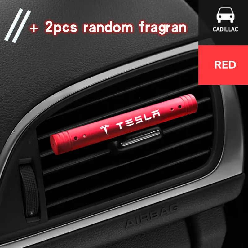 Car Air Vent Perfume Car Air Freshener Flavoring Smell Aroma Car Perfumes For Tesla model Y model X model 3 MODEL S Accessories