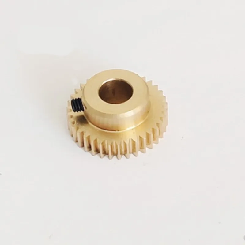 2PCS/LOT 0.5M 20 21 22 23 24 25 26 27 28 29 Teeth Brass Step Spur Gear CNC lathe machining parts
