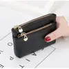Women Mini Change Purses Leather Coin Purse Zipper Pouch Card Holder Wallet Kids Coin Pocket Wallets Key Chain Holder 4