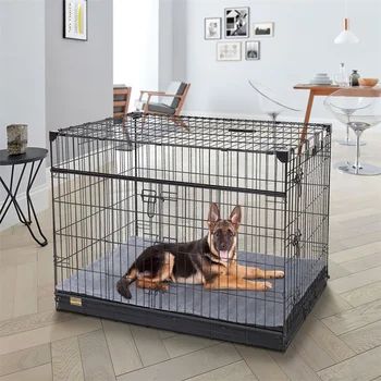 Large Orthopaedic Dog Bed Waterproof Cushion Pet Mattress 2 In 1 Pet Dog Crate Bed with Removable Washable Cover Indoor Outdoor 5