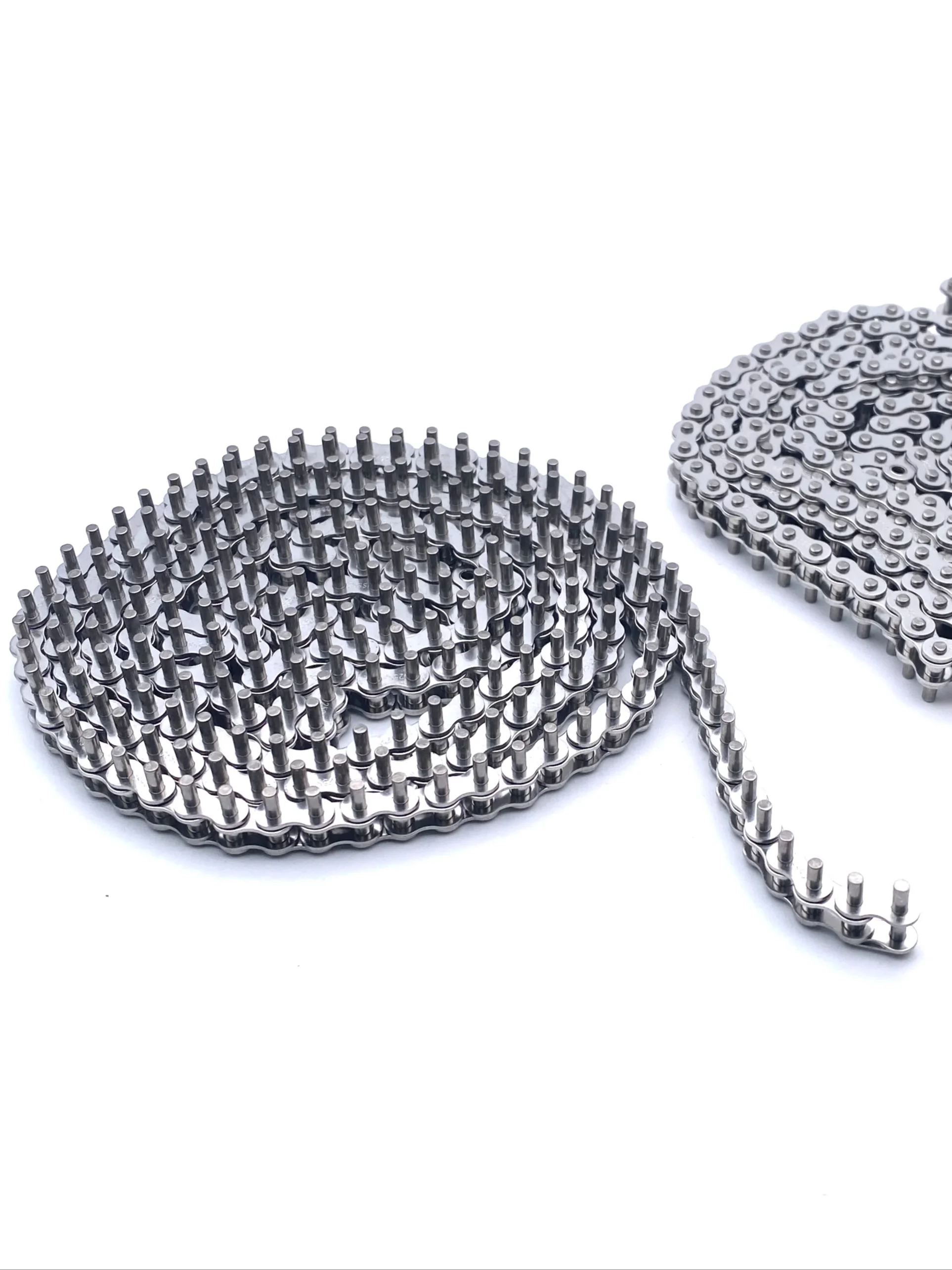 Description Picture 6 of item25B 04C Stainless Steel Extension Pin Chain Wave Soldering Inlet Chain Transmission