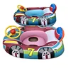 Inflatable Baby Swimming Rings Seat Floating Sun Shade Toddler Swim Circle Fun Pool Bathtub Beach Party Summer Water Toys 2