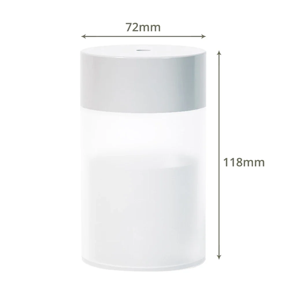 Air Humidifier 260ML Ultrasonic Mini Aromatherapys LED Lamps for Home Car Atomizing Diffuser Sprayer USB Essential Oil