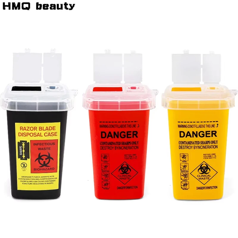 Large Capacity 1L Medical Waste Disposal Container