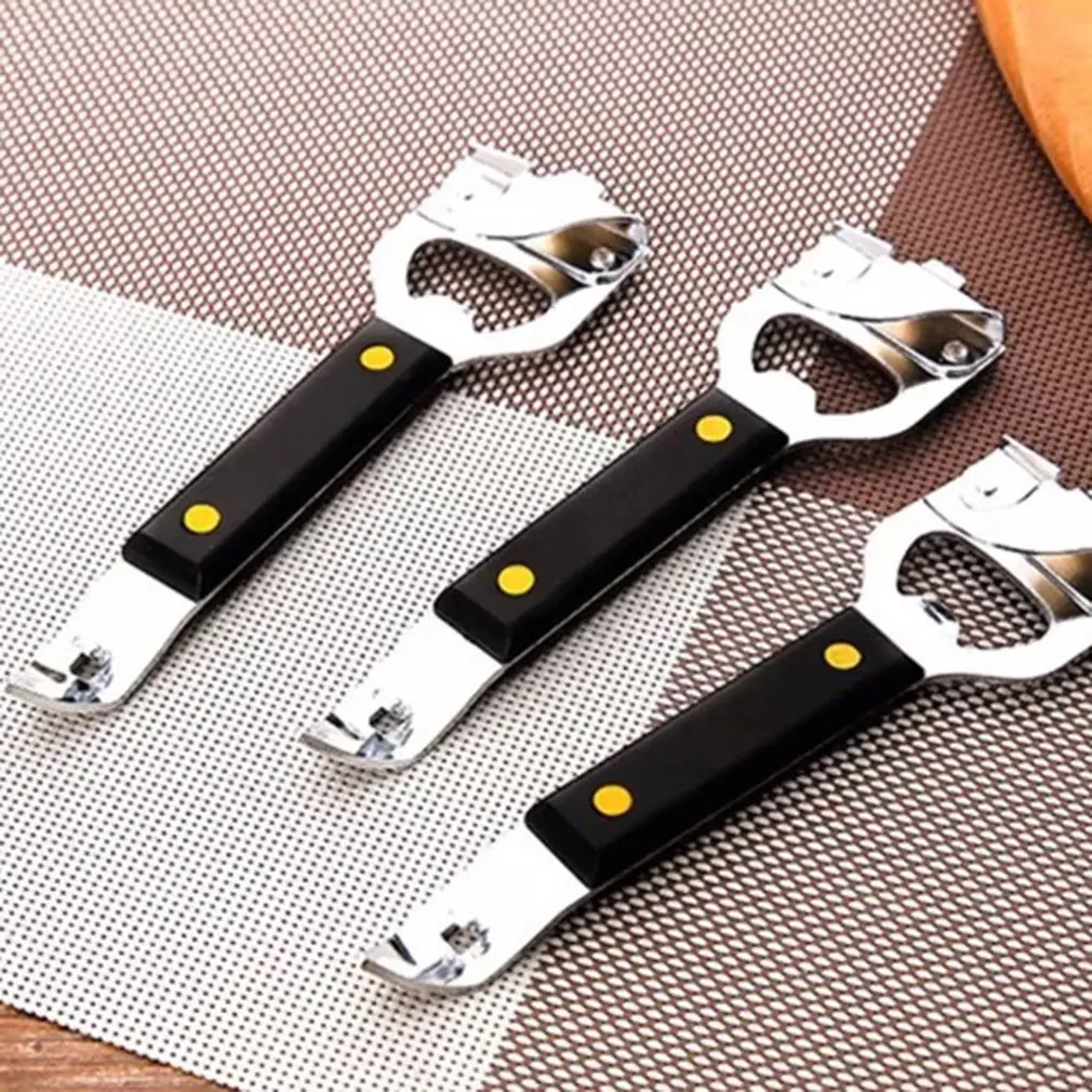 Household beer bottle opener multifunctional creative stainless steel cans beverage bottle opener