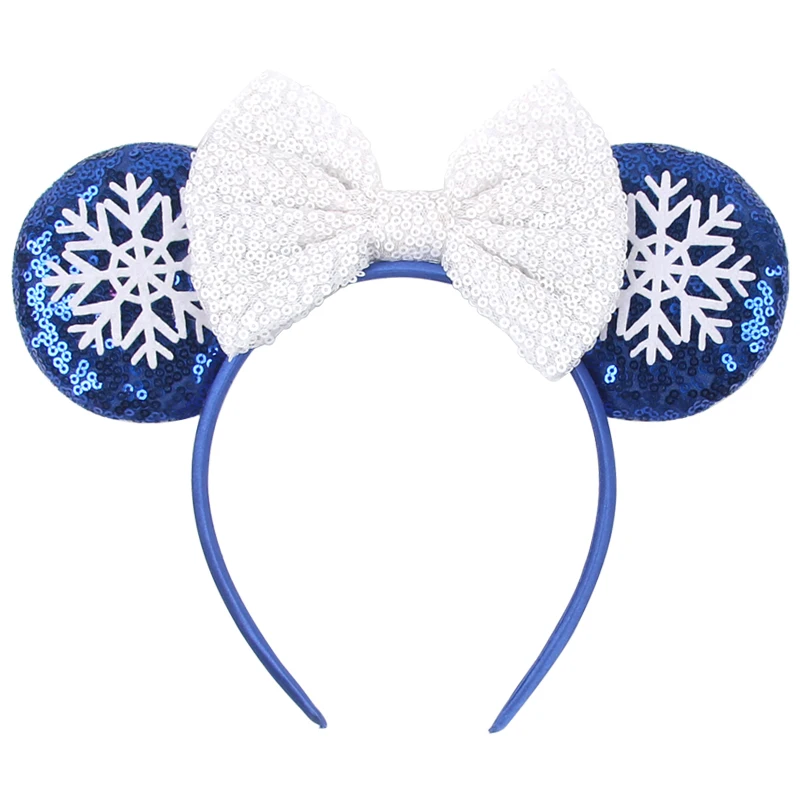 Weihnachts-Cartoon-Mausohren-Haarband für Mädchen, 3,3 Zoll, weiches Haarband mit Schleife, Festival-Party-Weihnachts-DIY-Haaraccessoires, Geschenke – Detail 19