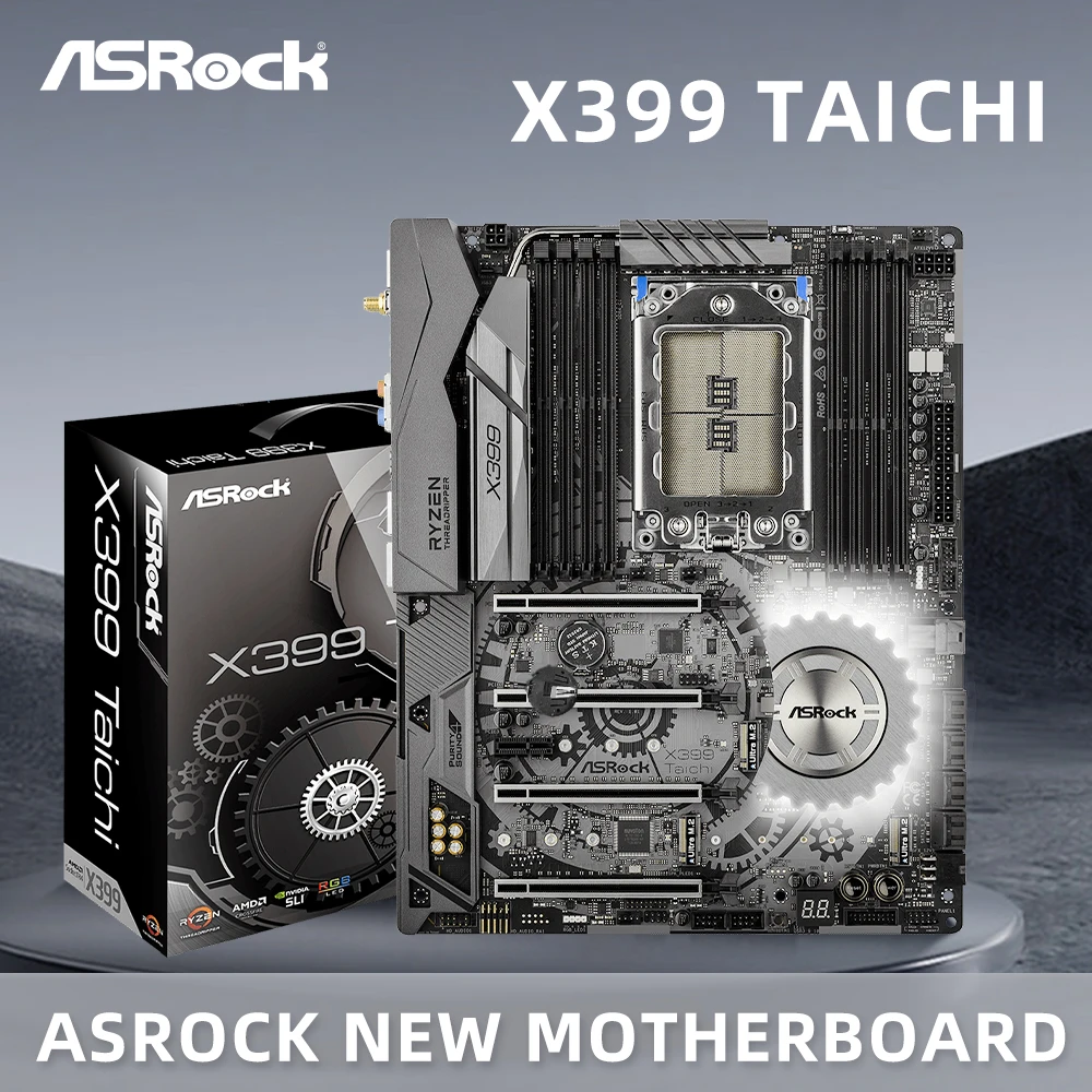 Asrock X399m Taichi X399 Micro Atx Micro Atx Asrock Threadripper