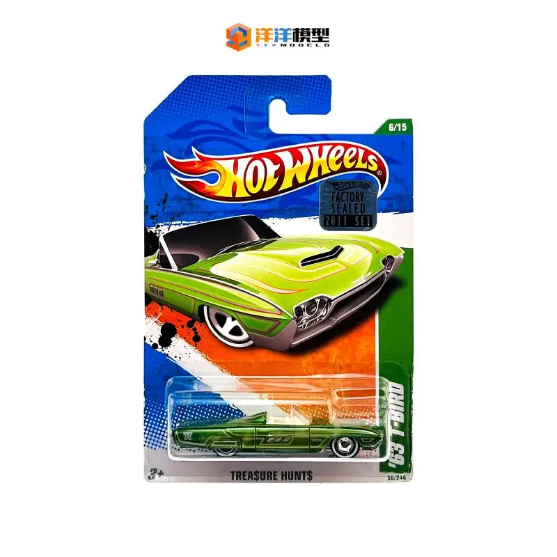 HOT WHEELS Super treasure hunt 1:64 63 t-bird Die-cast alloy