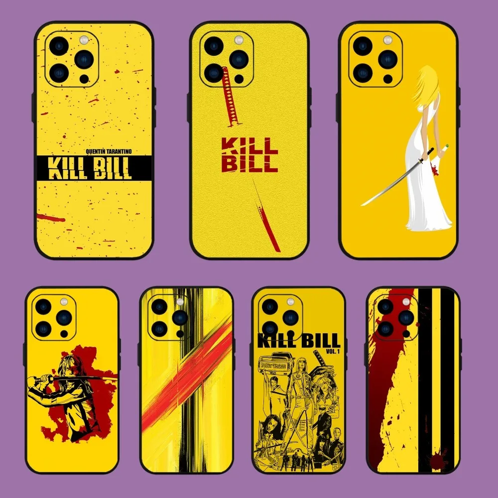 Custodia Per Telefono Kill Bill Movie Per Iphone 13 14 15 11 12 Mini Pro Max Custodia Trasparente