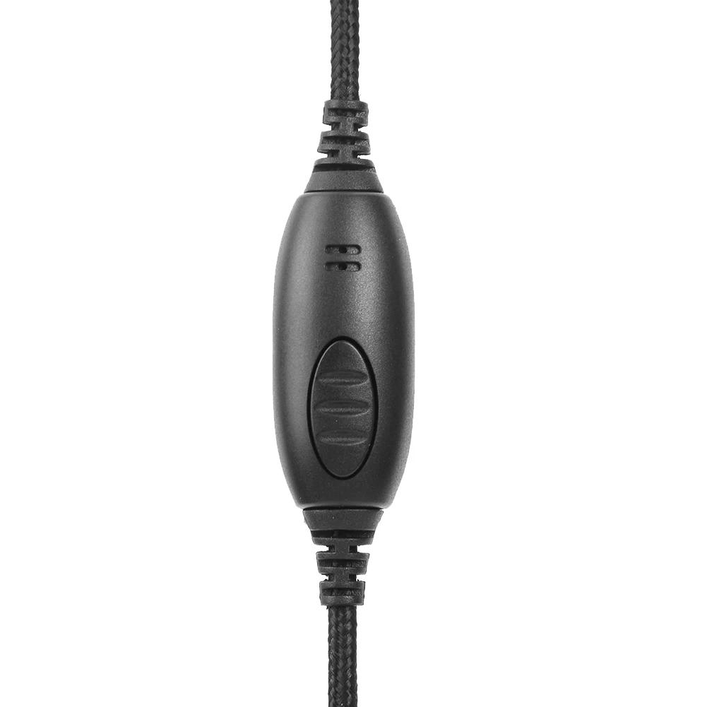 바오펑 켄우드 무전기용 2핀 헤드셋 인이어 스피커 이어폰 PTT 마이크 이어피스