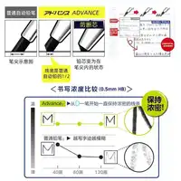 Uni Kurutoga Advance Upgrade Model 0.5mm Mechanical Pencil Gun Metallic Body Lead Rotating Technology Auto Pen Lead Break Resist 5
