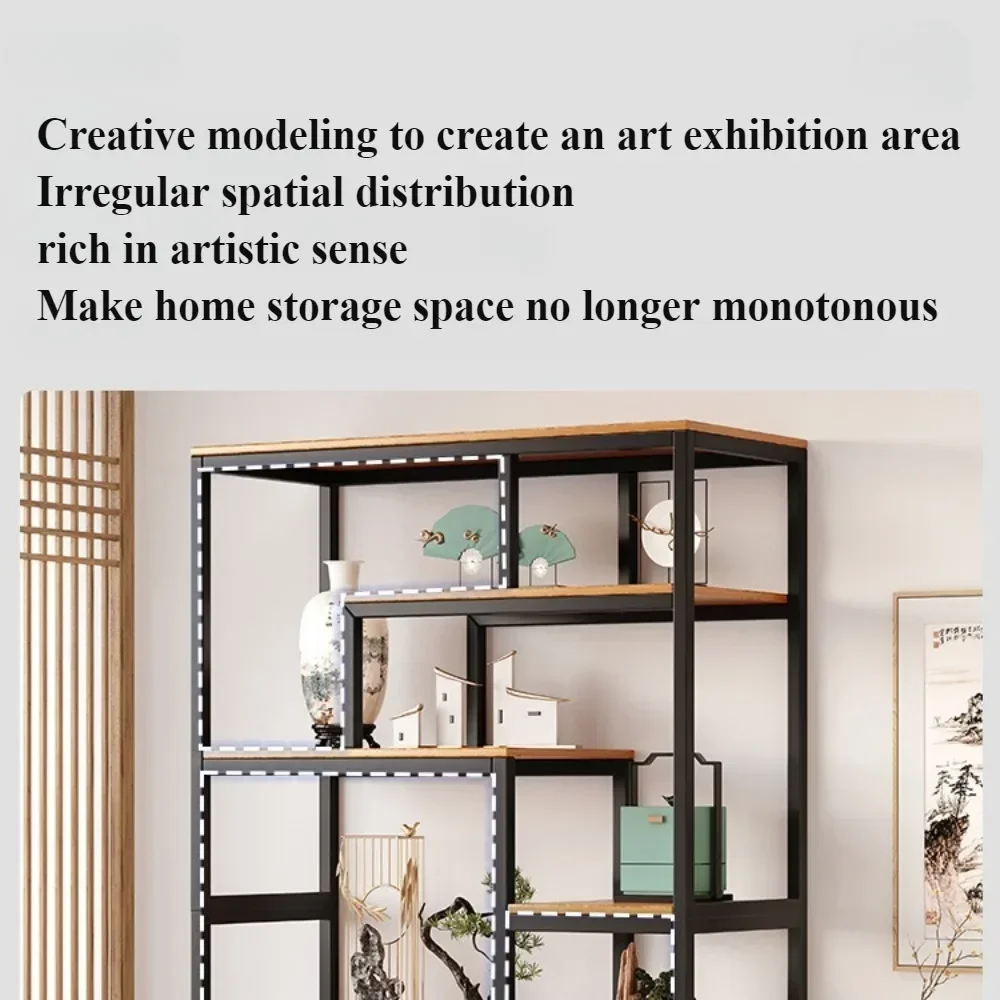 Wine Cabinets Storage Iron Bookshelf Drink Unique Modern Wine Cabinets Kitchen Metal Luxury Suporte Flower Shelf Storage Rack