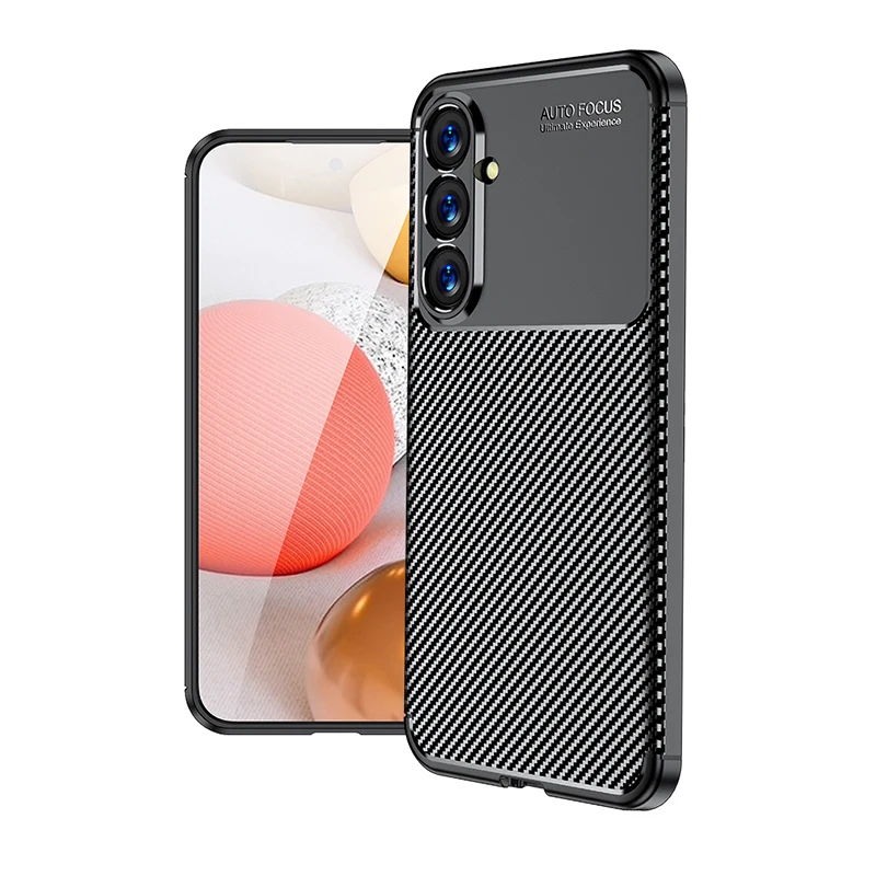 Per Samsung S23 Fe Custodia Cover Samsung Galaxy S23 S 23 Fe Capas New Armor Phone Bumper Antiurto Tpu Cover Samsung S23 Fe Fundas