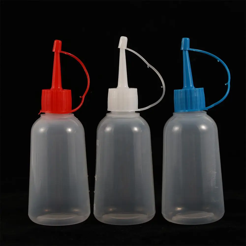 with Cap for Glue Honey Condiment Supplies Hotel Home Storage Kitchen Gadget Sauces Container Squeeze Bottle Ketchup Bottle 5