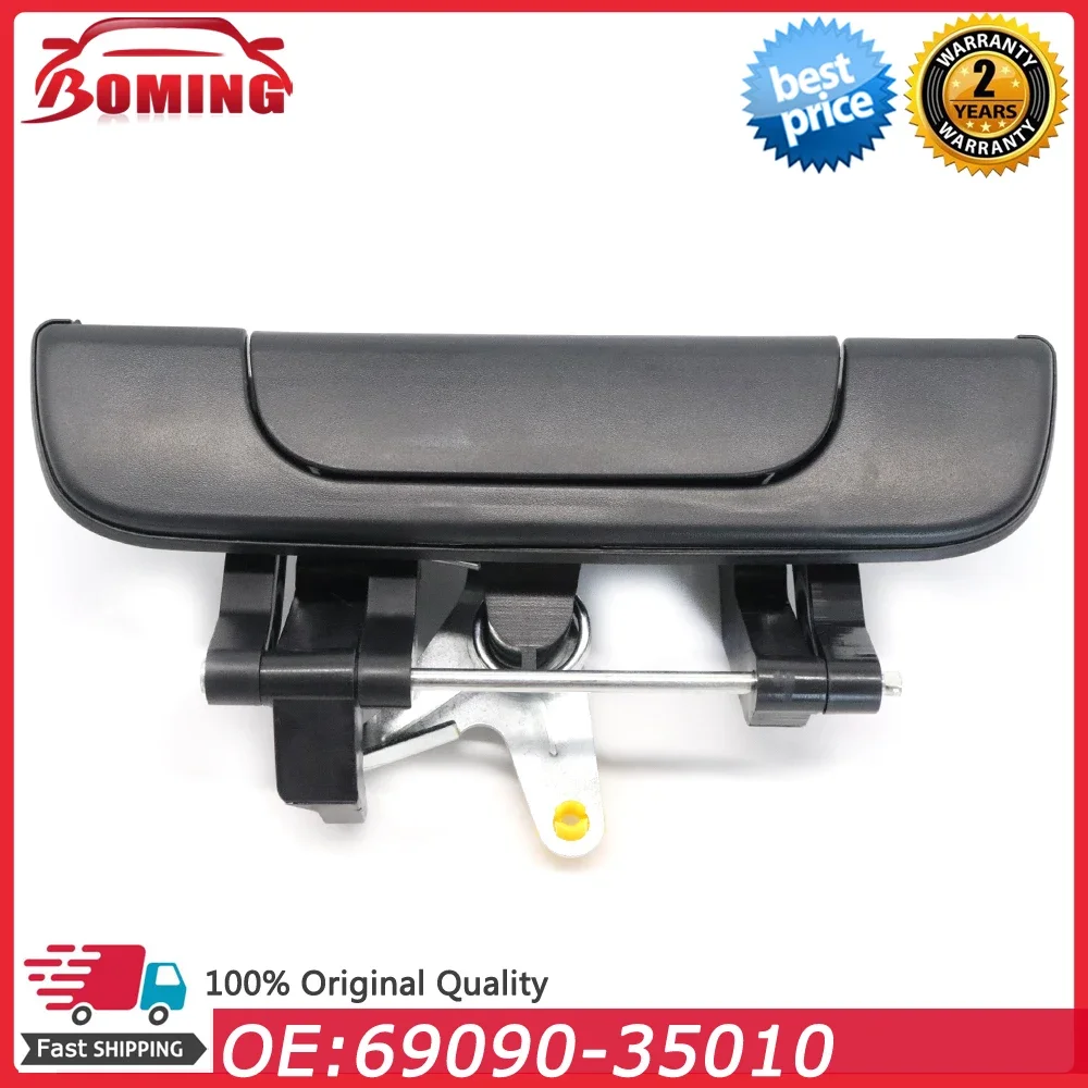 Black Rear Door Exterior Tailgate Handle 69090-35010 For Toyota Hilux 2004-2012 For Toyota Tacoma 1995-2004 6909035010