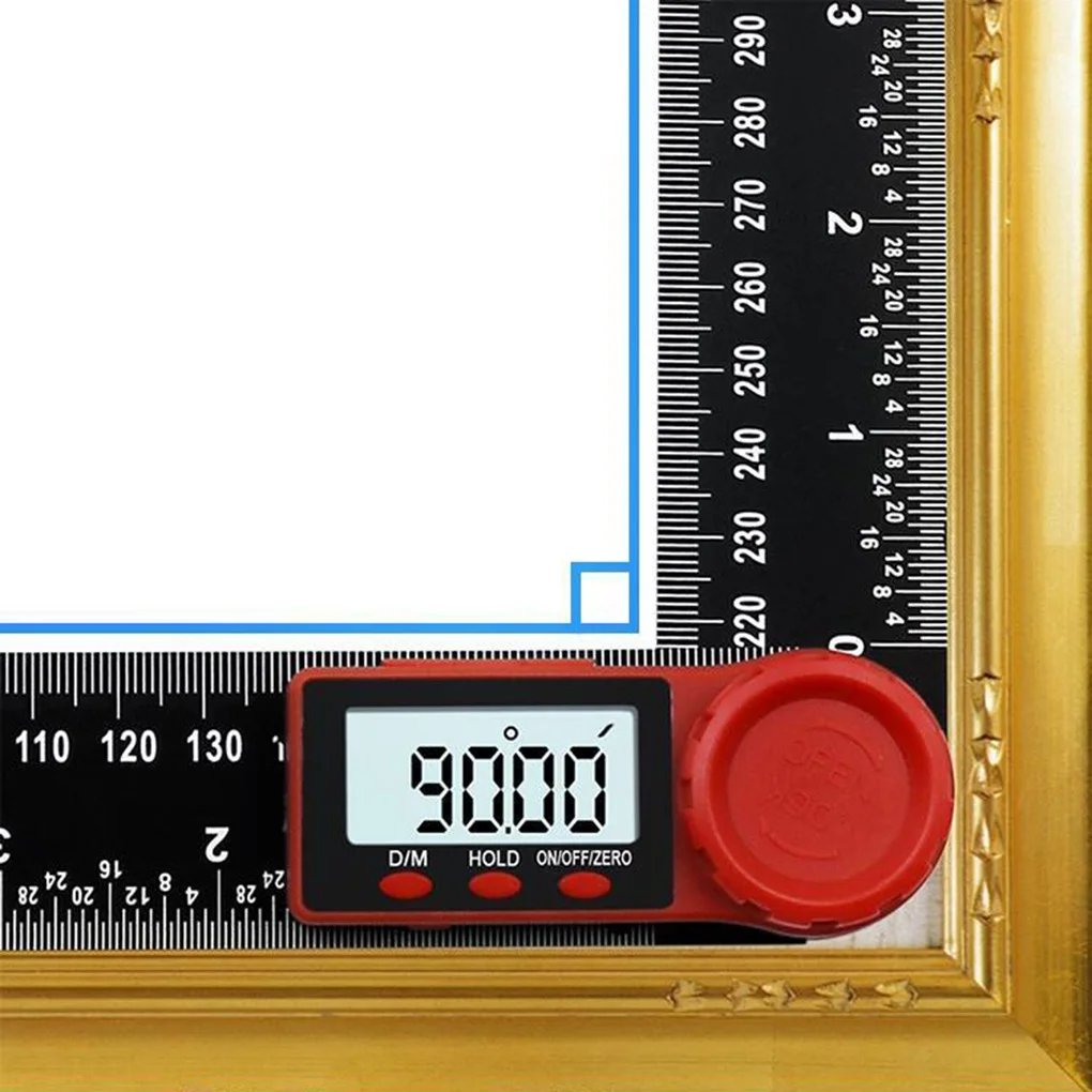 Elektronische Goniometer Gratractor Hoek Finder Meter Meetinstrument Digitale Display Hoek Liniaal