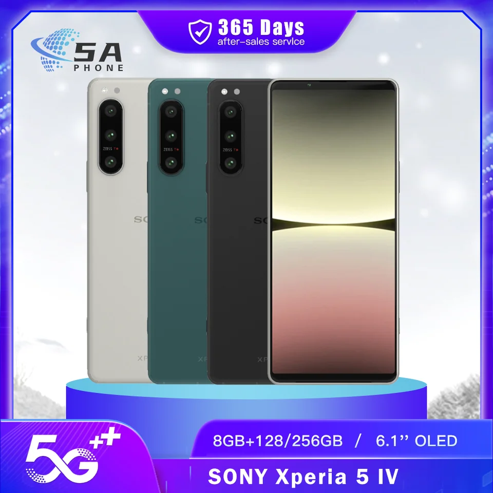 Sony Xperia 5 Ⅳ 256GB Sony Xperia 5 IV 5G XQ-CQ72 256GB 8GB RAM Dual SIM GSM