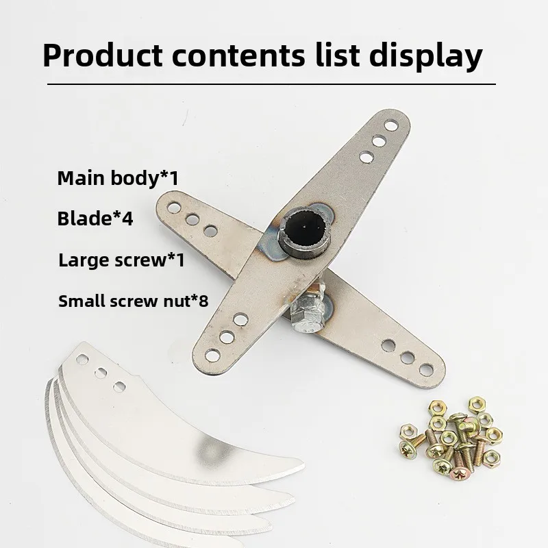 Vegetable Fruit Chopper Cutter Farming Grass Shredder Agricultural Knife Replacement Blades Feed Crusher