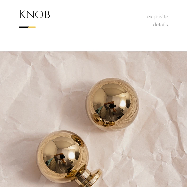 long brass cabinet handle installed on furniture