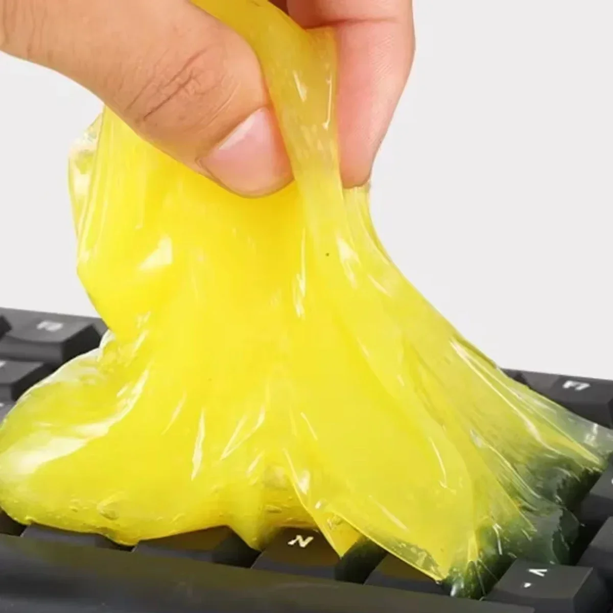 Car cleaning gel mud Magic mud Computer keyboard dirt Car interior cleaning Dedusting gel 1 2PCS Car washing interior