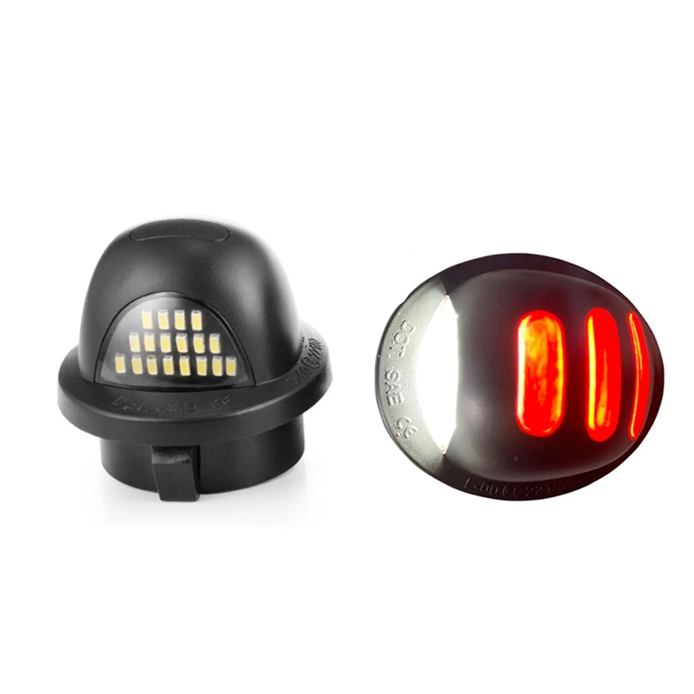 2 шт., задний номерной знак для автомобиля Ford F250 F150 F350