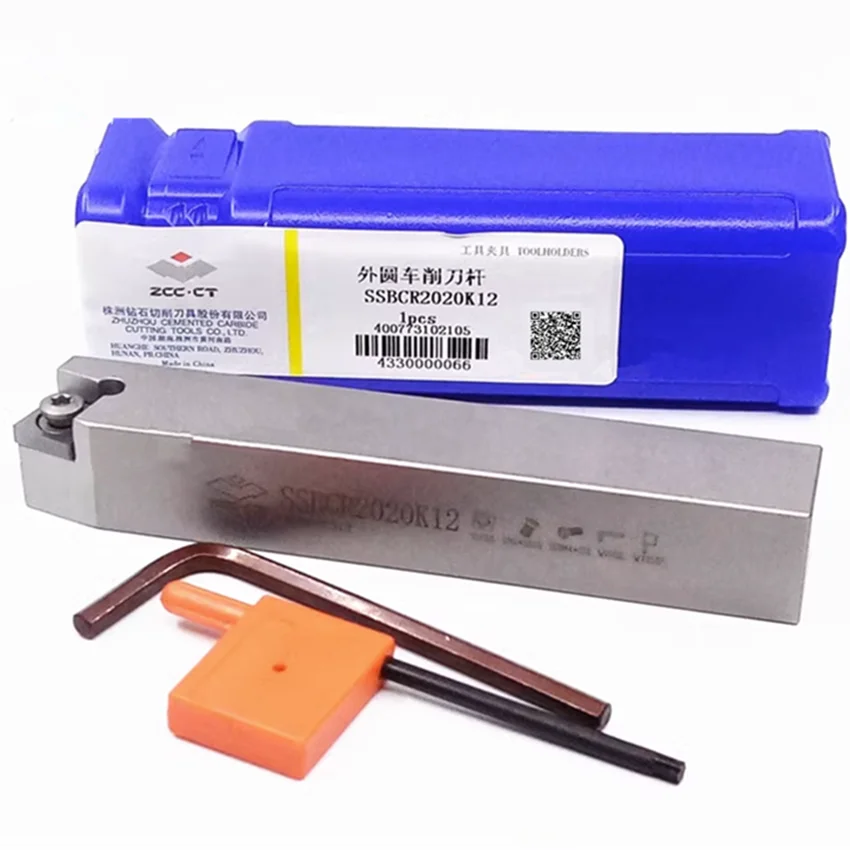 

SSBCL1212F09/SSBCR1616H09/SSBCL1616H09/SSBCR2020K12/SSBCL2020K12 ZCC.CT External Turning Tool Cutter Bar For SC** inserts