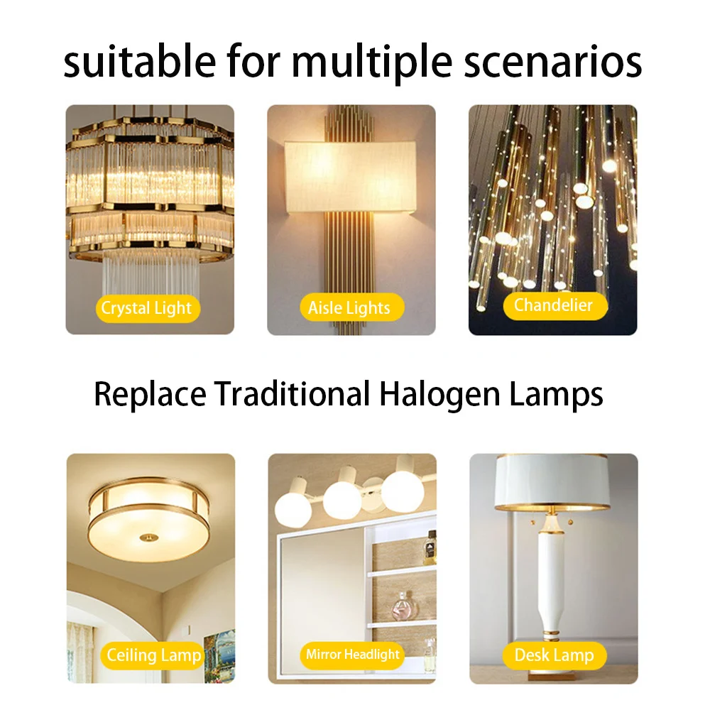G4 LED 조명 COB 전구, 램프 구슬 교체 할로겐 램프, 하우스 장식 액세서리, 깜박임 없음, 흰색, AC, DC12V, 2W, 3W, 5W