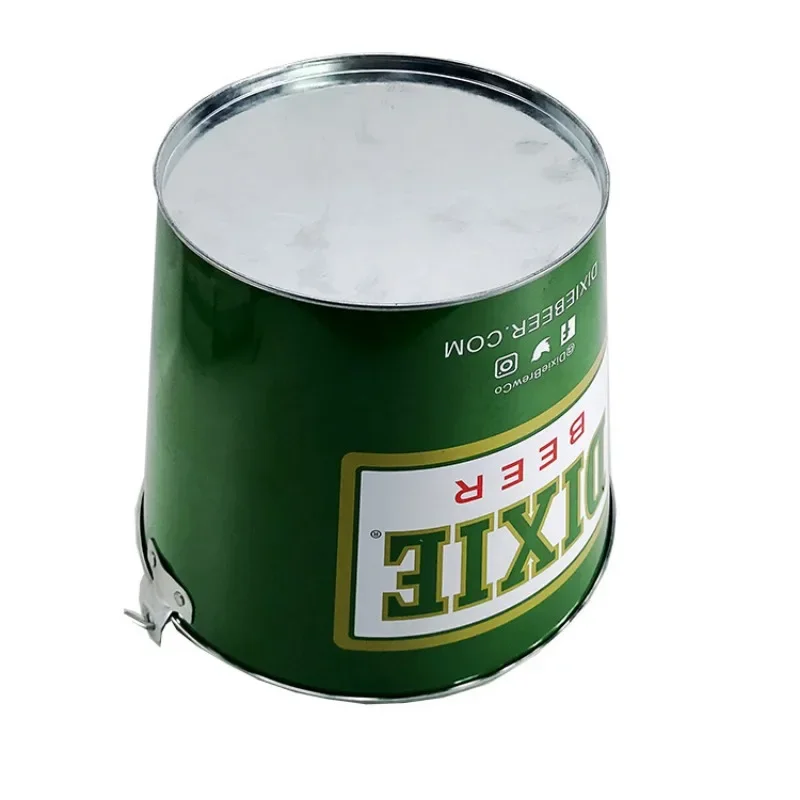 5L of Zinc Iron Champagne Wine Beer Ice Bucket Cooler for Home Party Bar