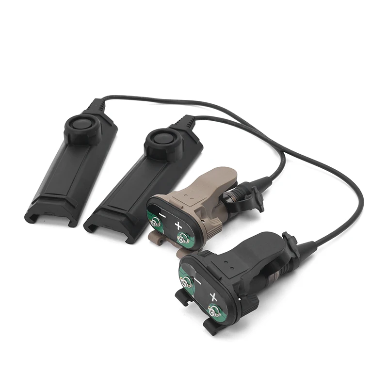 XT07 SR07 Weaponlight Switch Remote Dual Switch for M300 M600 SF Plug Flashlight Scout Light Picatinny Rail Accessories