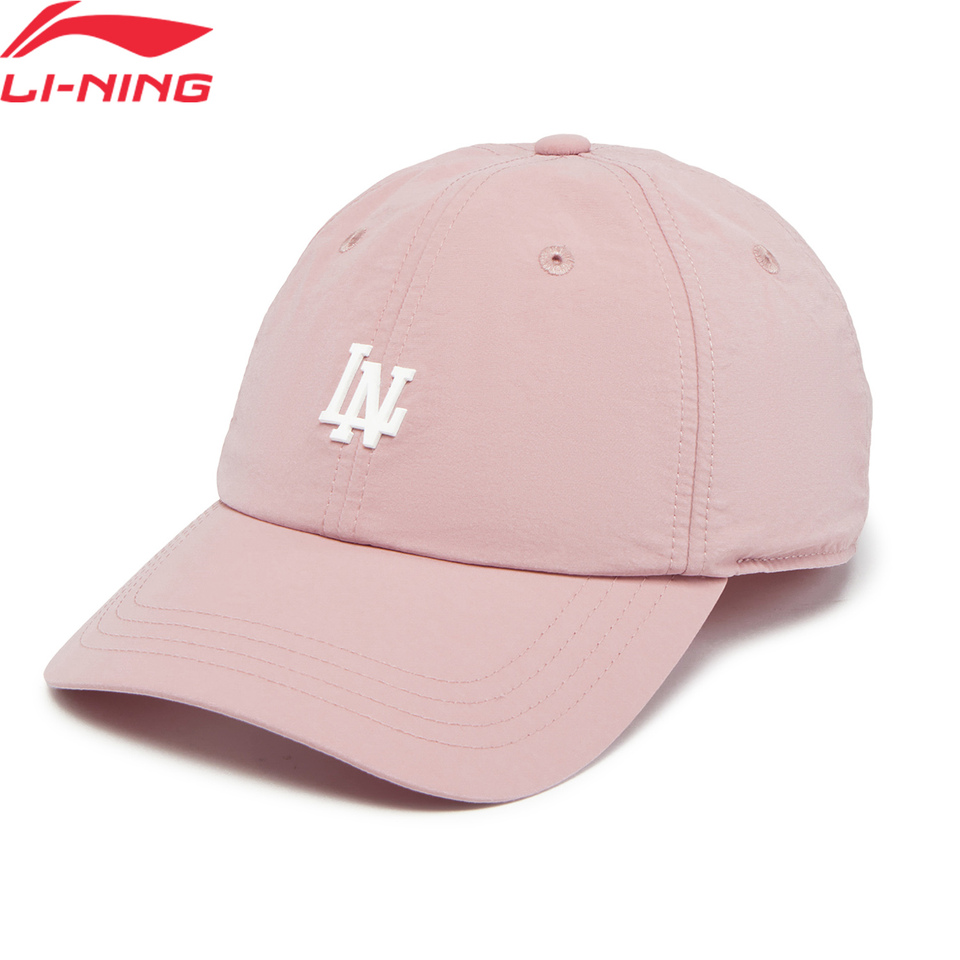 Li-Ning Unisex Sports Style Baseball Cap 56-60cm Polyamide Breathable Soft Top Men Women Caps LiNing Classic Hat AMYV079