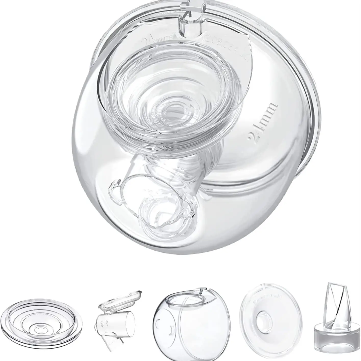 Silicone Breast Milk Collector Wearable Milker Accessories For S9/s10/s12 Breast Pump Cup Breastfeeding Milk Collection Cover