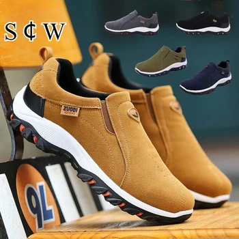 Men's Fashionable Casual Sports Shoes, Outdoor Walking and Hiking Shoes, Loafers, Comfortable Shoes, Lightweight, Plus Size38-50