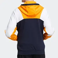 Adidas véritable veste décontractée à capuche en tricot pour hommes HE7471 2
