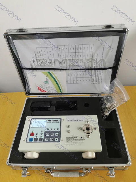 Huanyu HP-250 Digital Torque Meter Screw driver/Wrench measure/Tester Huanyu HP-250 Digital Torque Meter Power Granted Torque Tester