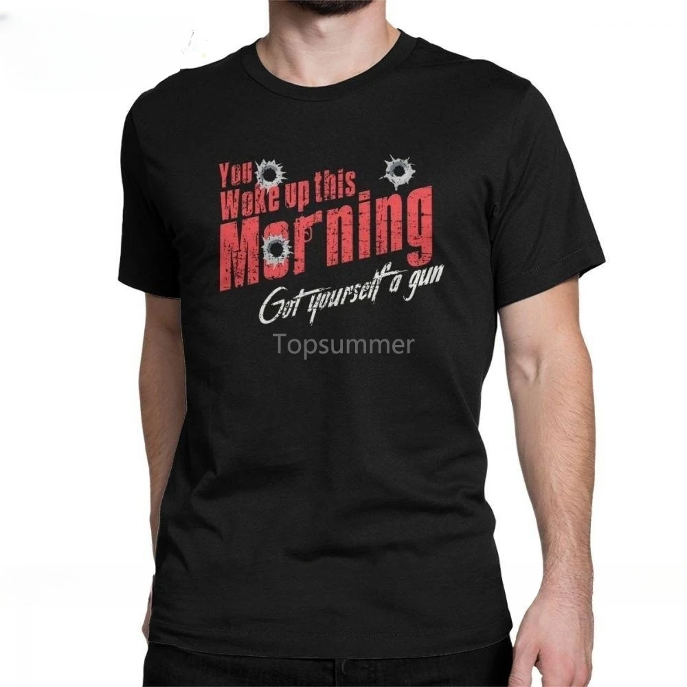 

The Sopranos T Shirts Men Cotton Funny T-Shirt Round Neck Crime Drama Tv Series Bada Bing Tony Tees Short Sleeve Tops Summer