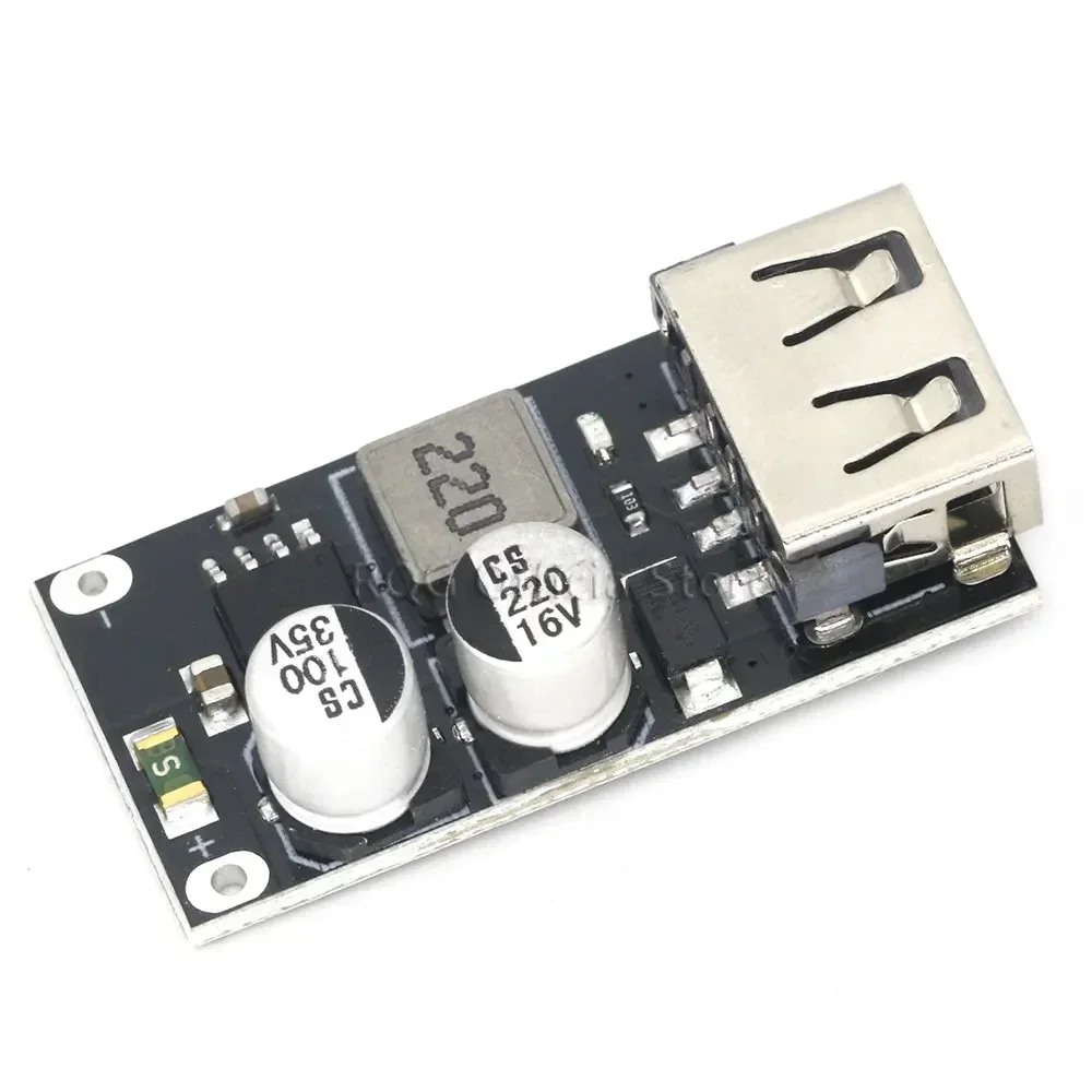 QC3.0 QC2.0 USB DC-DC 벅 컨버터 충전 스텝다운 모듈 6-32V 9V 12V 24V 고속 충전기 회로 기판 3V 5V 12V