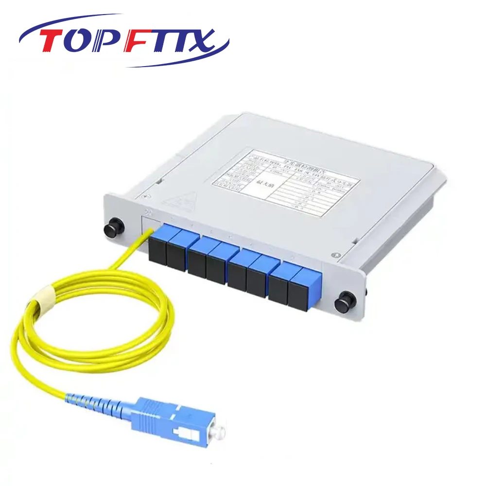 Accepted SC/UPC LGX PLC Splitter 1X2 1X4 1X8 1X16 1X32 With Cable, Field Installation ODN Optical Splitter