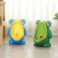 Cute Frog Potty Training Urinal Boy With Fun Aiming Target, Toilet Urinal Trainer, Children Stand Vertical Pee Infant Toddler
