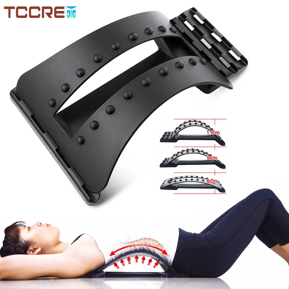 Back Massage Stretcher 3 Levels Upper And Lower Posture Improve