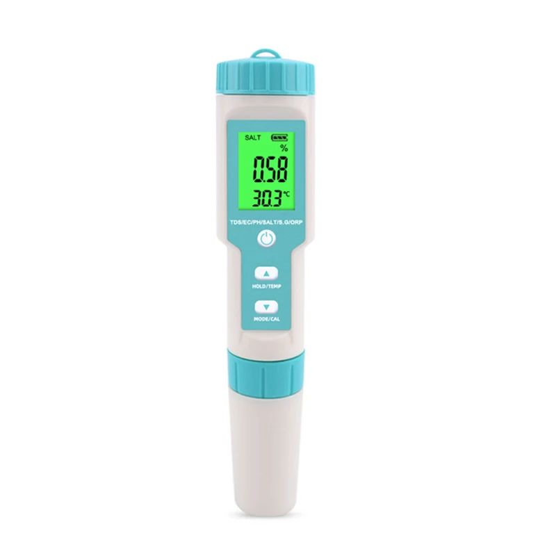 

7 in 1 PH/TDS/EC/ORP/Salinity /S. G/Temperature ORP Sensor PH Metre Meter Buy