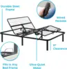 Adjustable Bed Frame-Independent Head and Foot Incline-Powerful Quiet Motor-Easy Tool Free Assembly-Electric Bed Base-Full Size 2