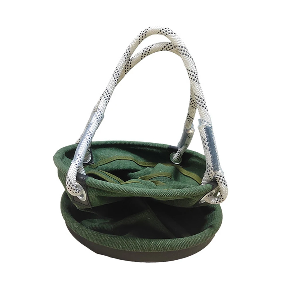 

Canvas Utility Tool Bucket Plastic Bottom Daily Use Reliable Tool Storage Solutions Straight Wall Bucket Use Applications